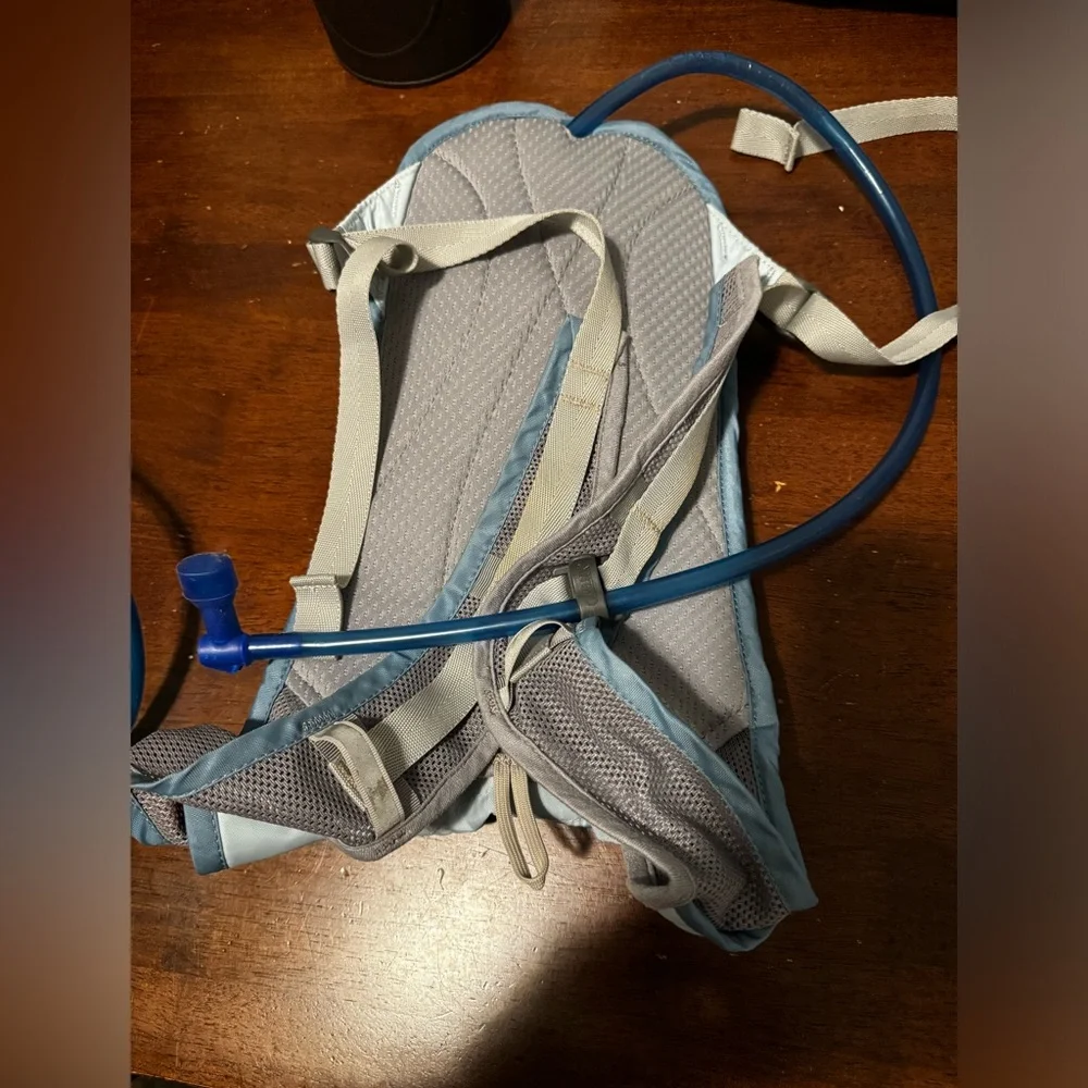 Camelbak Light Blue and Gray Hydration Backpack